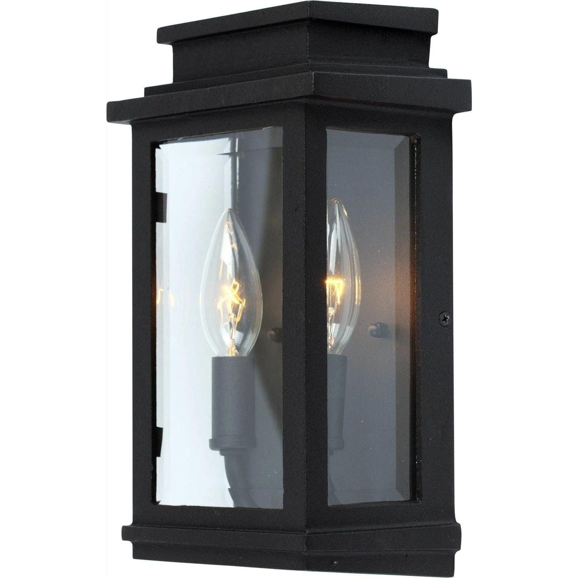 Artcraft Lighting - Freemont Two Light Outdoor Wall Mount - AC8291BK - Canada Light Shop