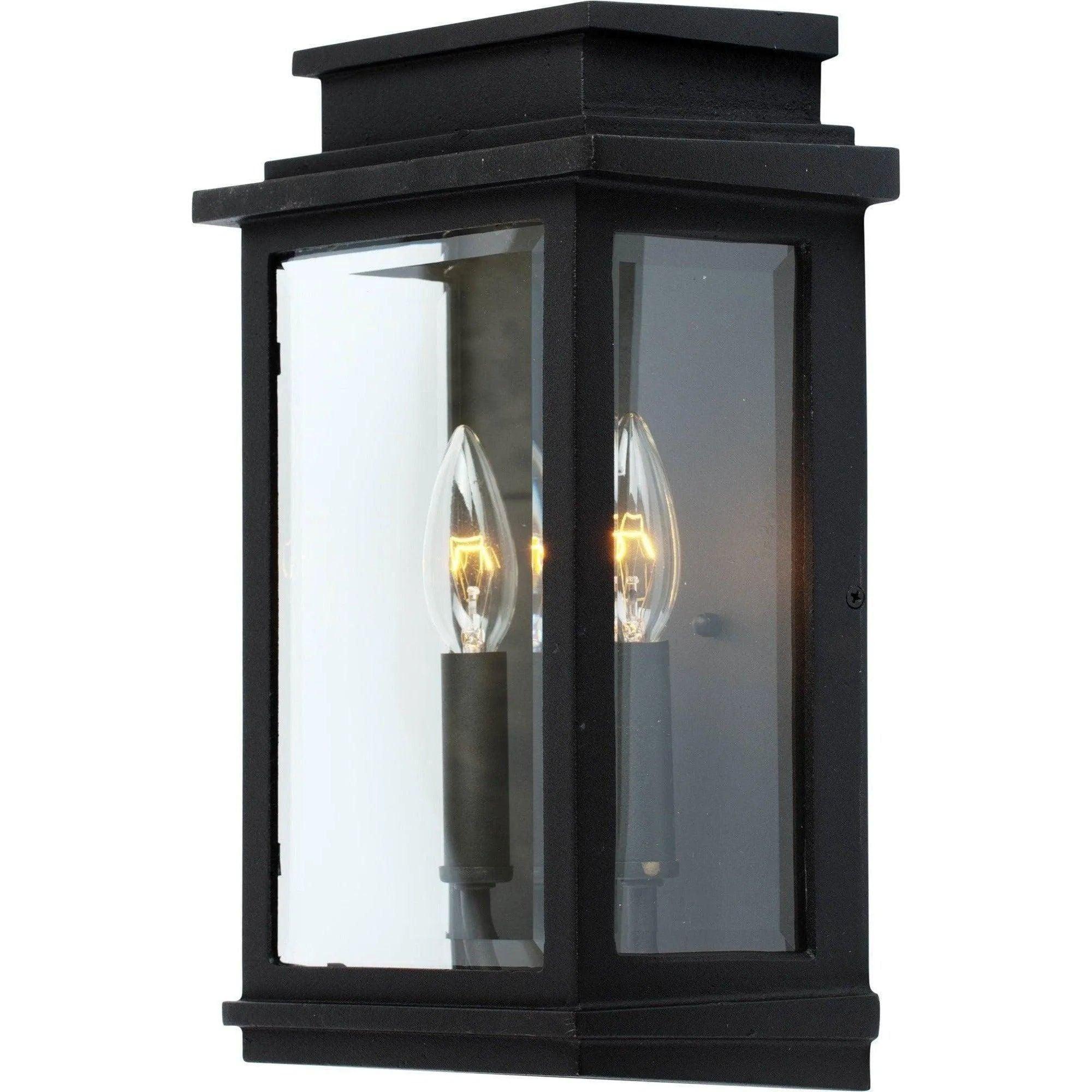 Artcraft Lighting - Freemont Two Light Outdoor Wall Mount - AC8391BK - Canada Light Shop