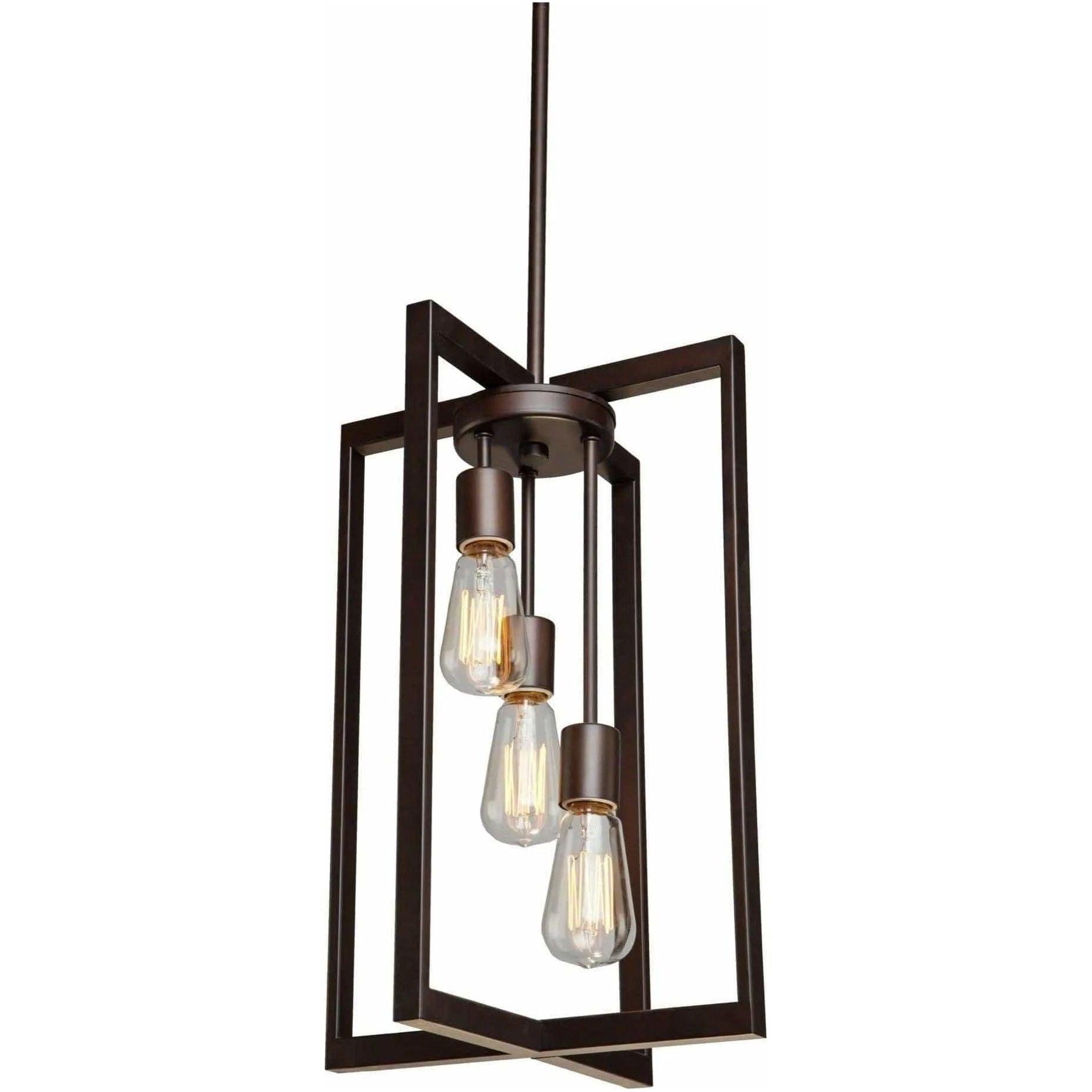 Artcraft Lighting - Gastown Three Light Chandelier - AC10413 - Canada Light Shop