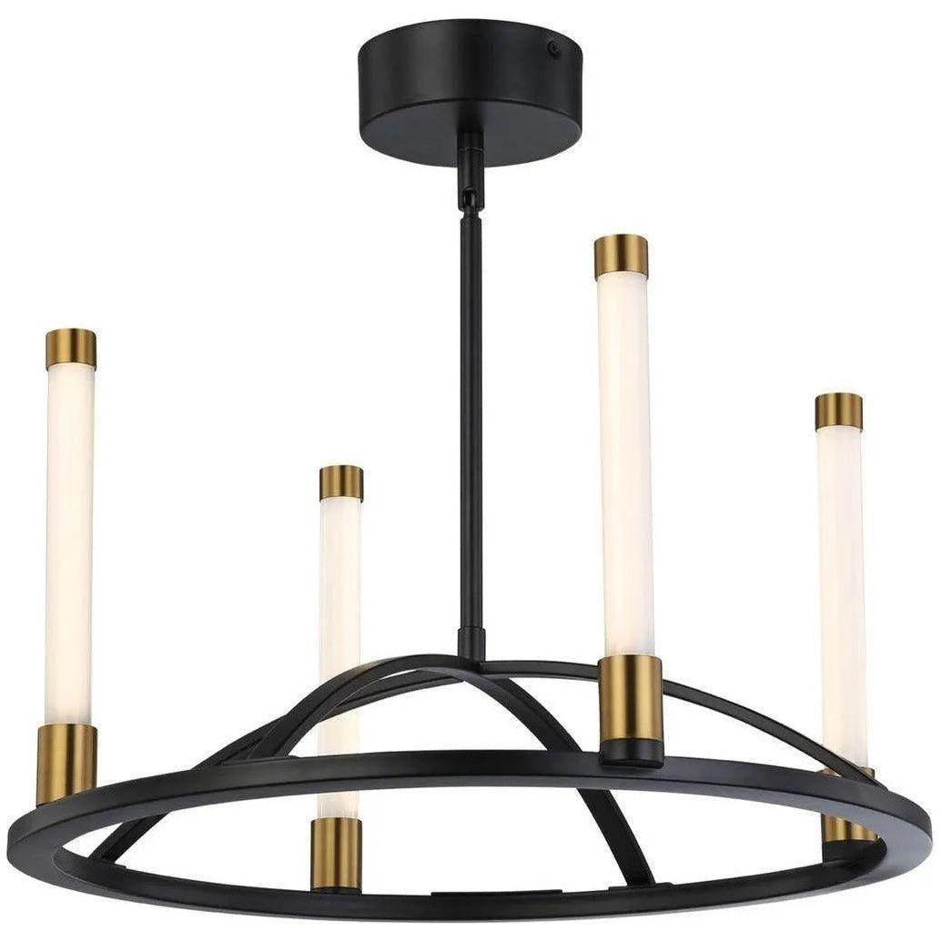 Artcraft Lighting - Infiniti LED Chandelier - SC13084BB - Canada Light Shop