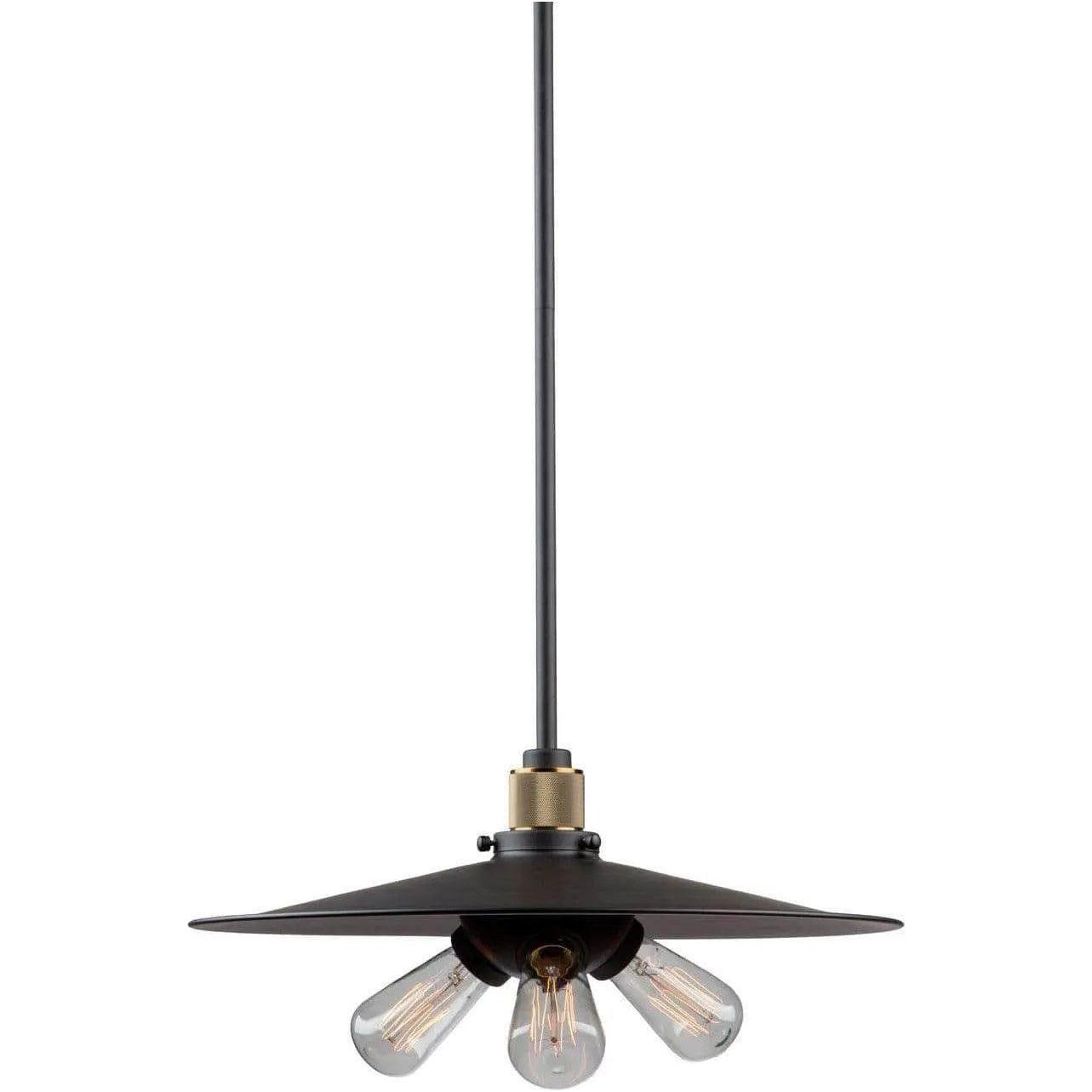 Artcraft Lighting - Jersey Three Light Pendant - AC10591VB - Canada Light Shop