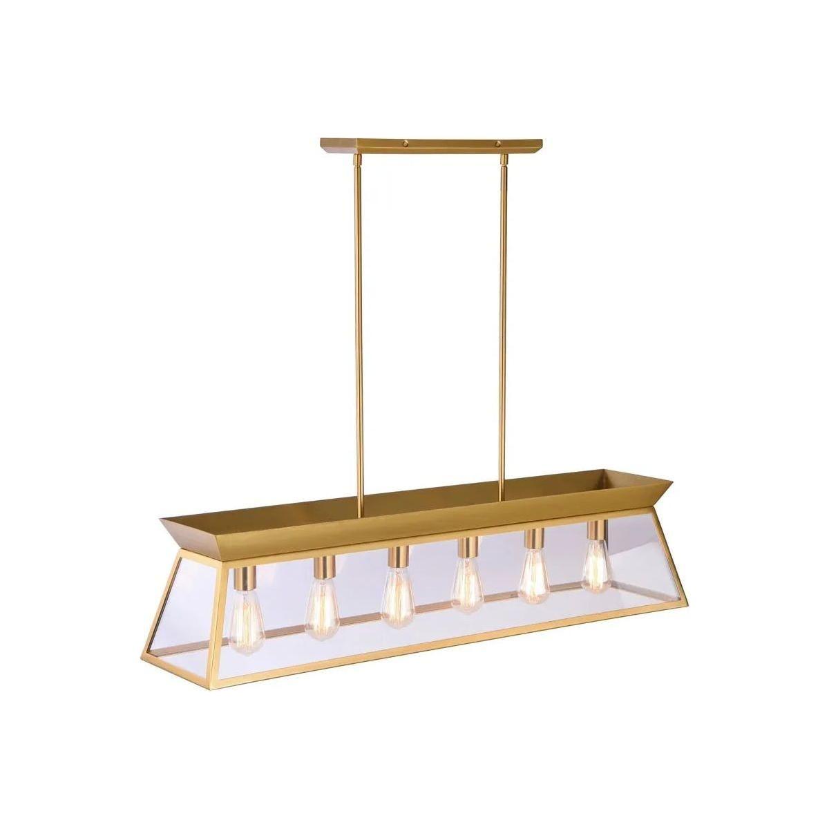 Artcraft Lighting - Lucian Island Chandelier - AC11854BK - Canada Light Shop