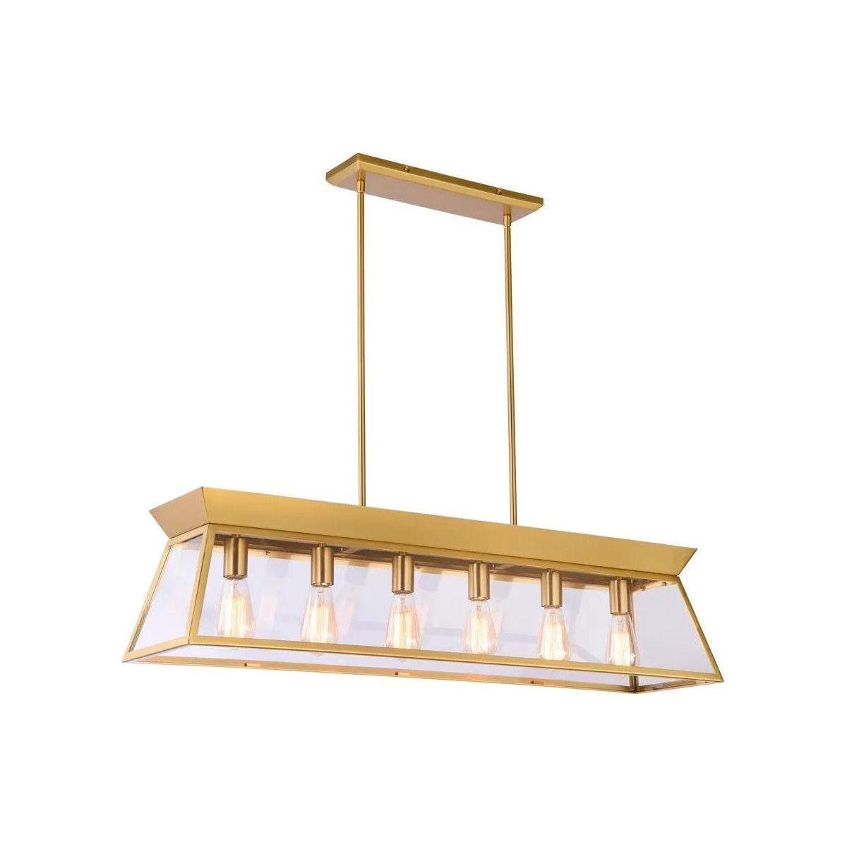 Artcraft Lighting - Lucian Island Chandelier - AC11854BK - Canada Light Shop