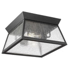 Artcraft Lighting - Lucian Outdoor Flushmount - AC8866BK - Canada Light Shop