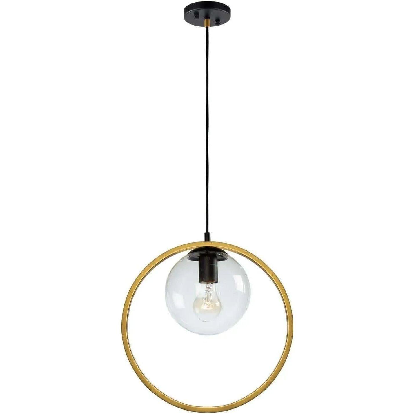 Artcraft Lighting - Lugano One Light Pendant - AC10890VB - Canada Light Shop