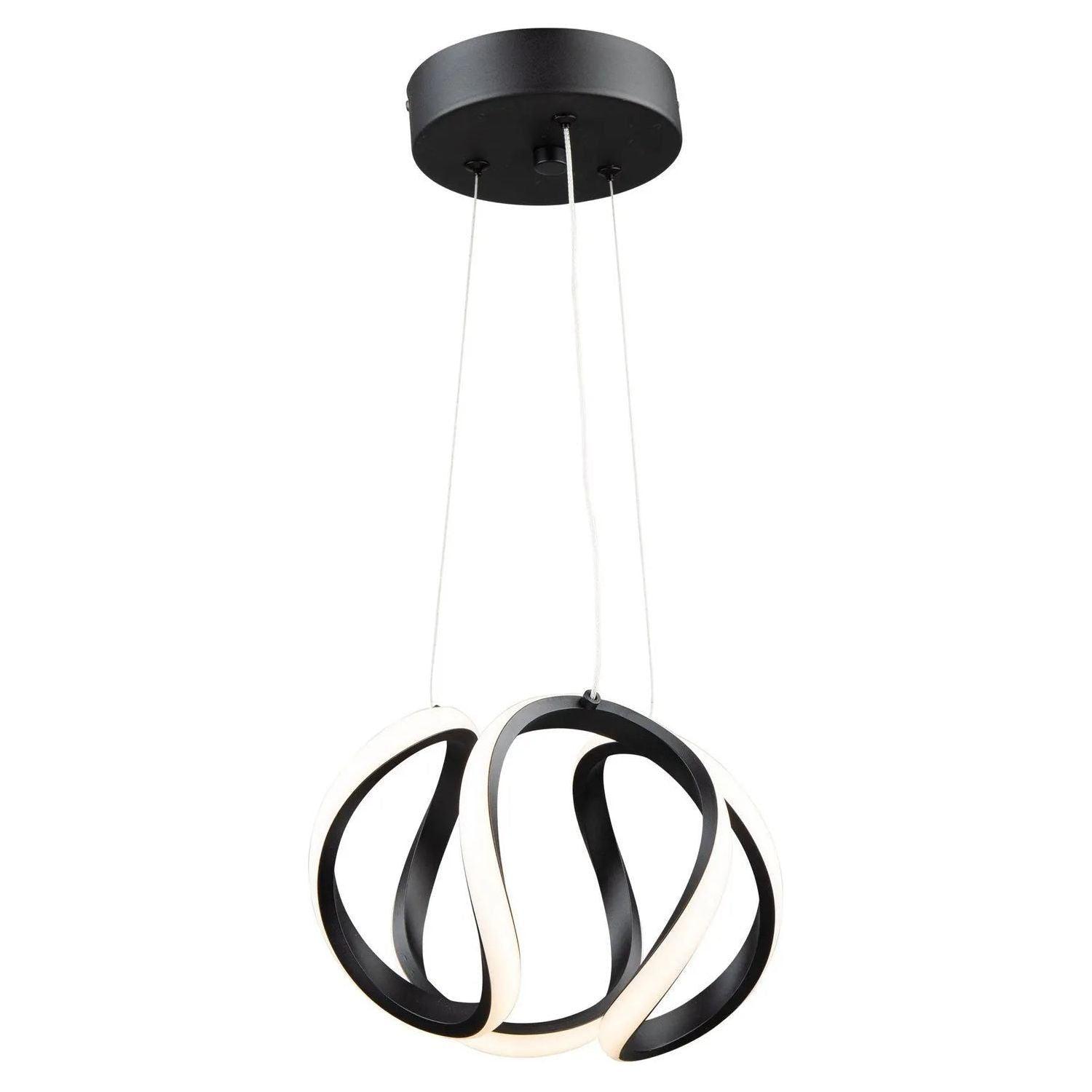 Artcraft Lighting - Mira LED Pendant - AC7637BK - Canada Light Shop