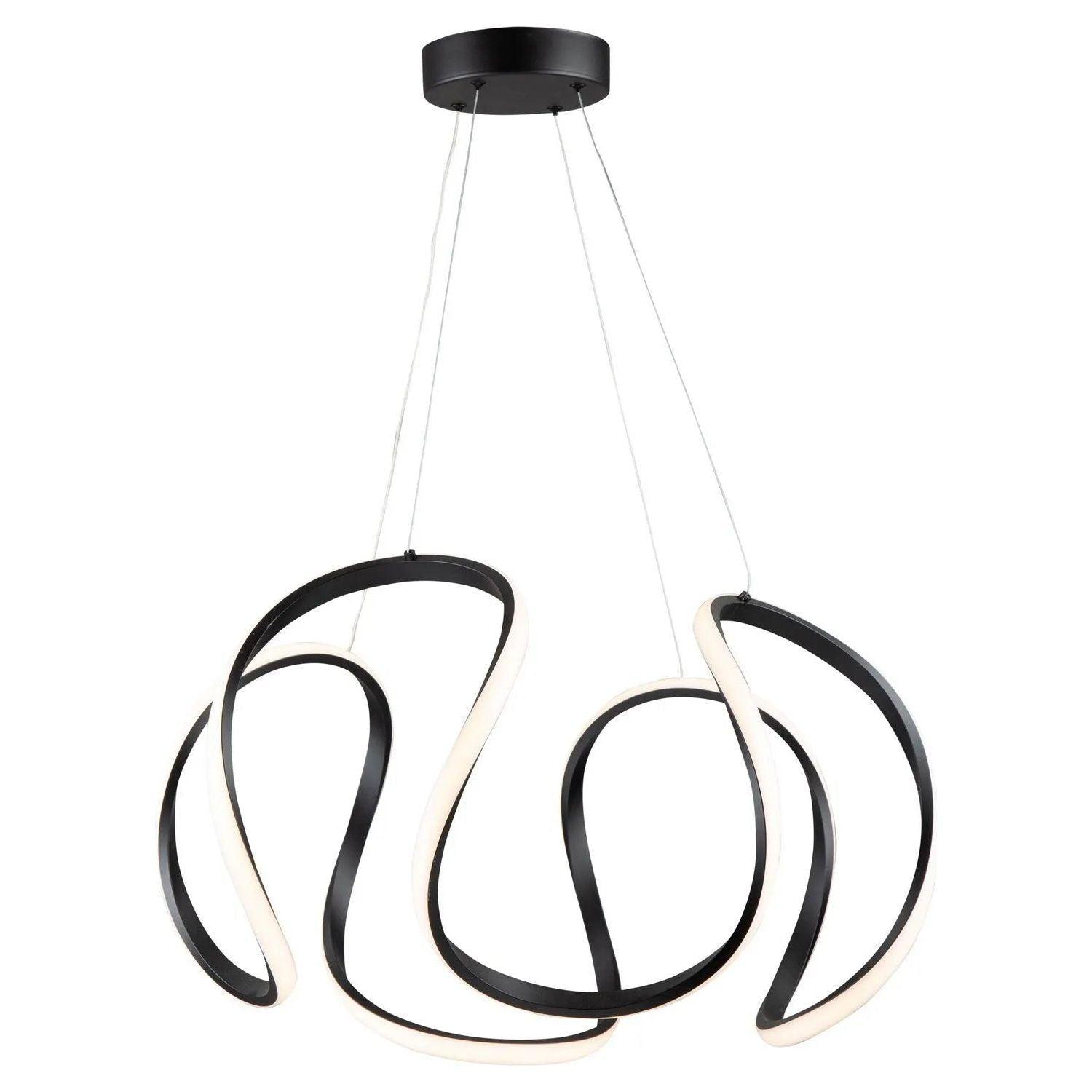 Artcraft Lighting - Mira LED Pendant - AC7639BK - Canada Light Shop