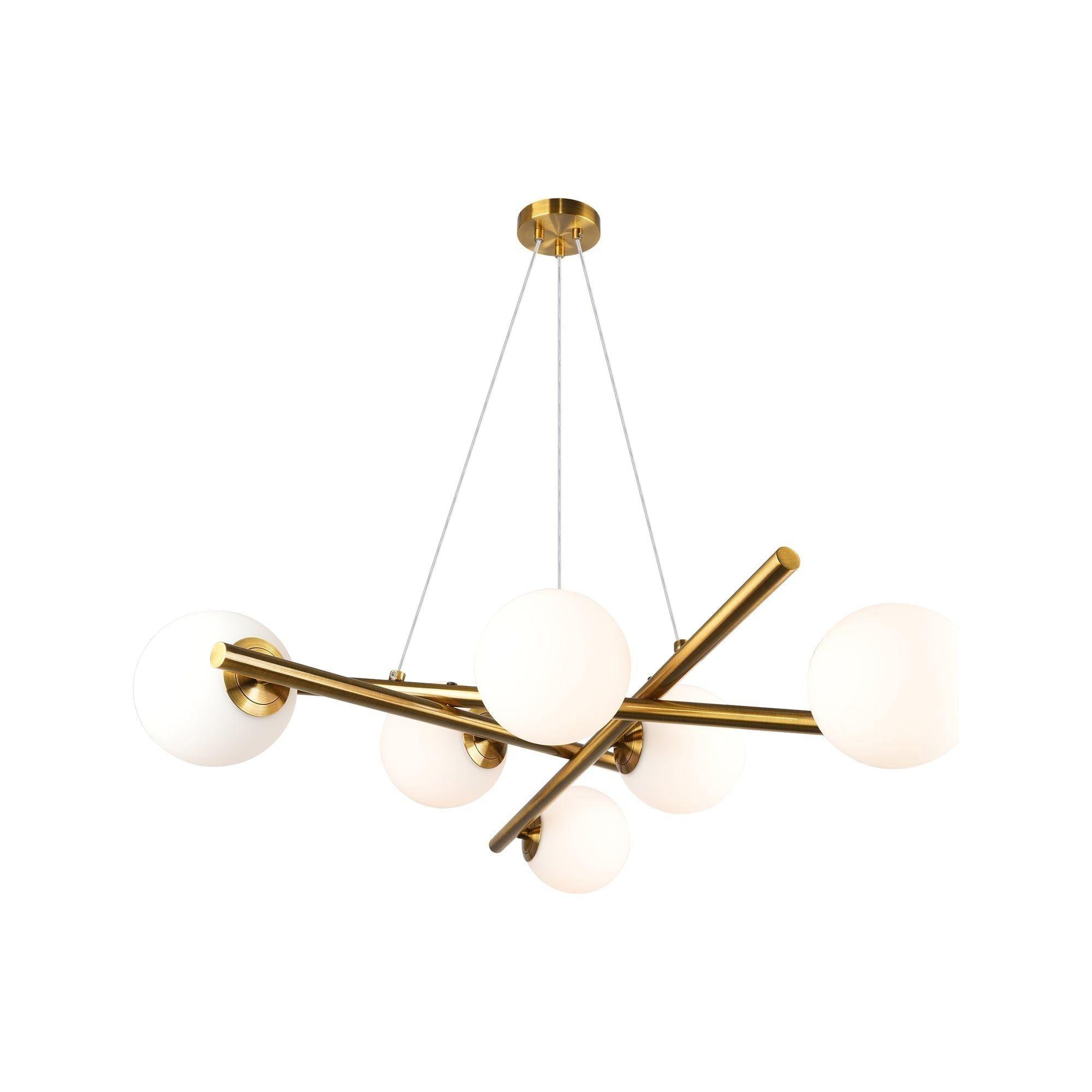 Artcraft Lighting - Modena Chandelier - AC11976BR - Canada Light Shop