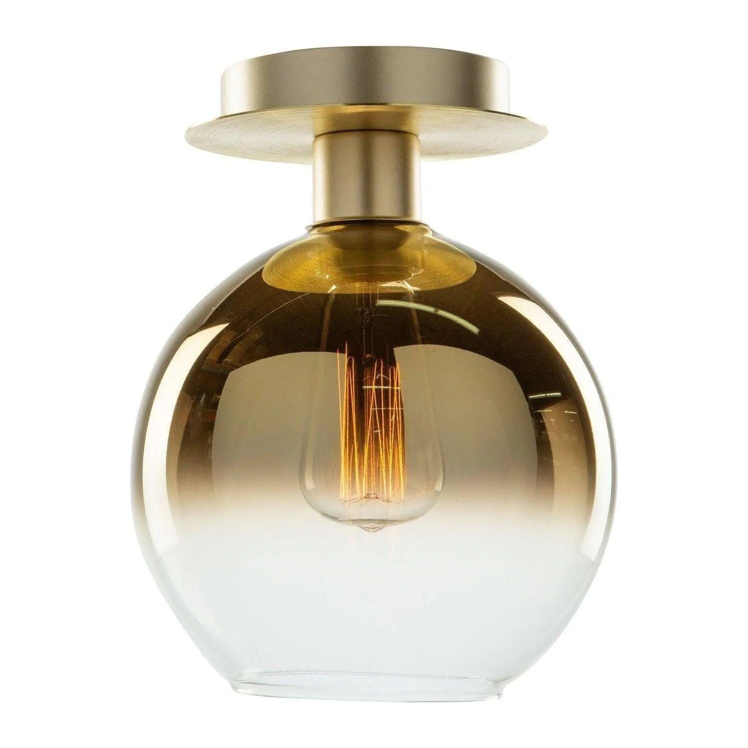 Artcraft Lighting - Morning Mist Semi-Flush Mount - SC13280GD - Canada Light Shop