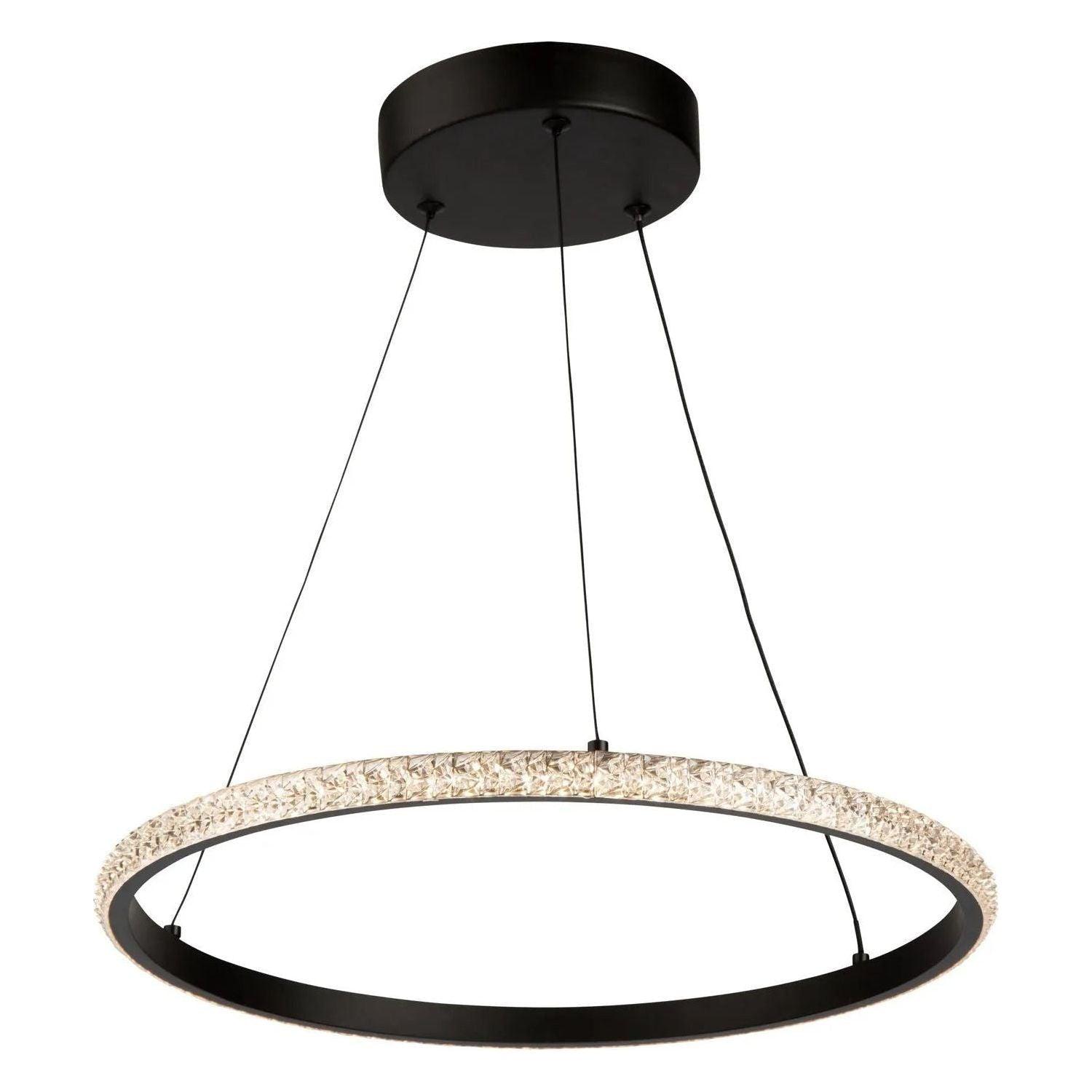 Artcraft Lighting - Nova LED Pendant - AC6710BK - Canada Light Shop