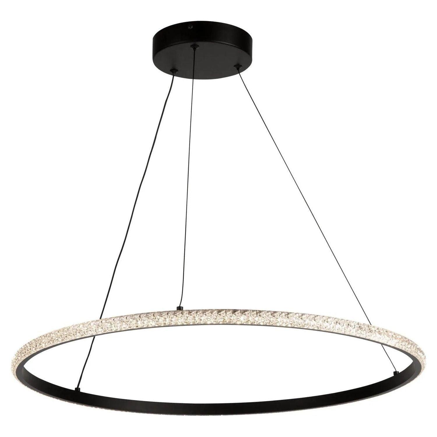 Artcraft Lighting - Nova LED Pendant - AC6712BK - Canada Light Shop