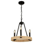 Artcraft Lighting - Perris Chandelier - AC11713BK - Canada Light Shop