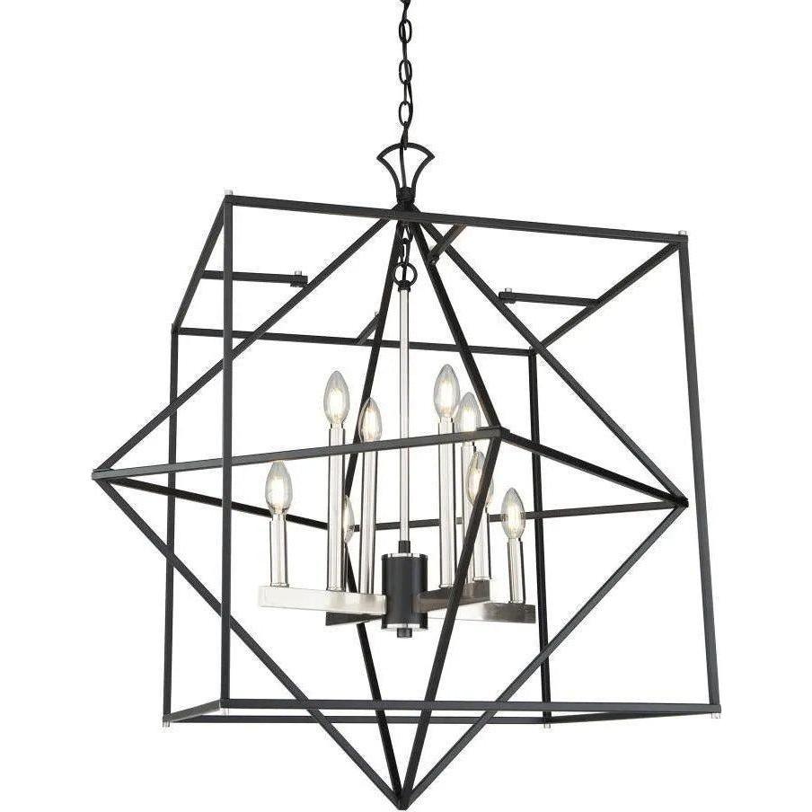 Artcraft Lighting - Roxton Eight Light Chandelier - AC11208PN - Canada Light Shop