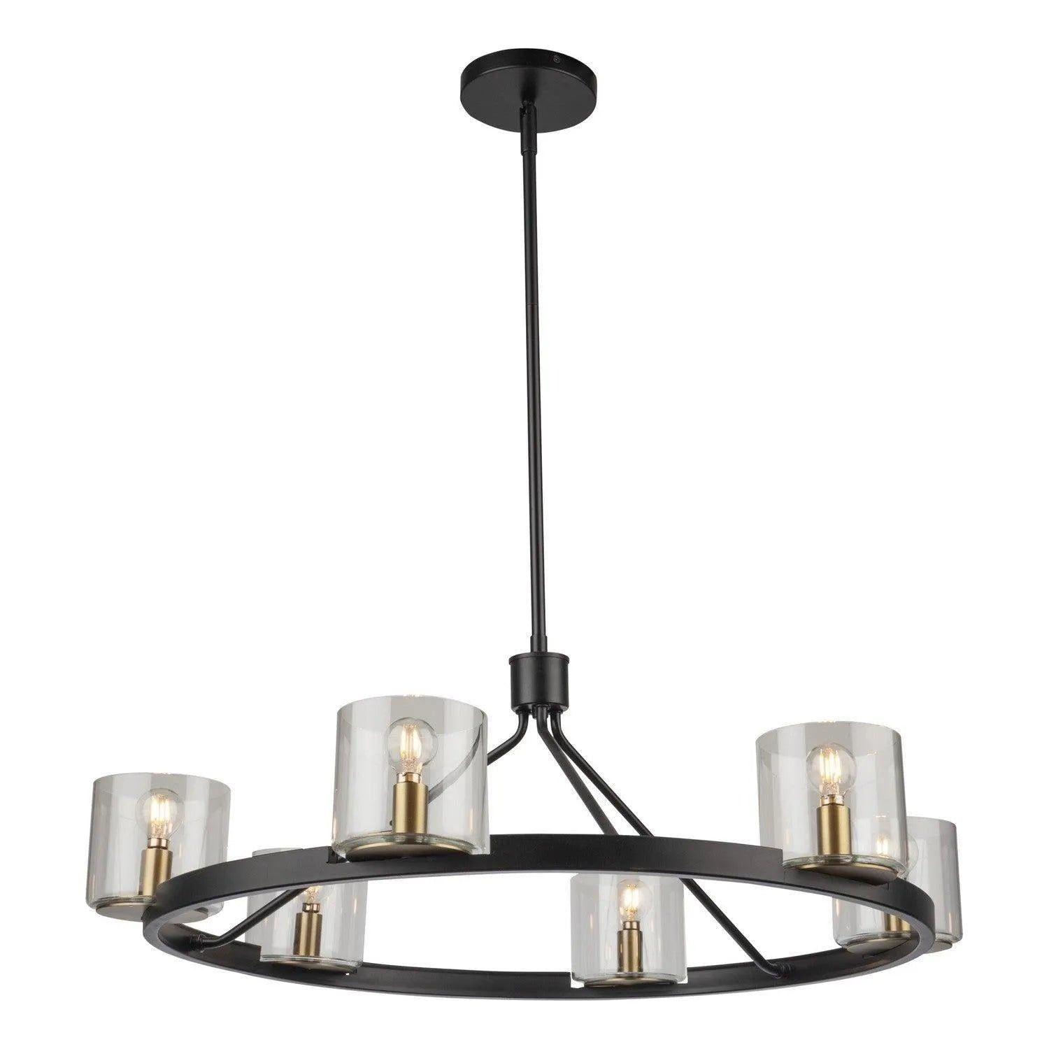 Artcraft Lighting - Salinas Chandelier - AC11826BB - Canada Light Shop
