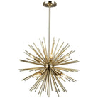 Artcraft Lighting - Sunburst Eight Light Chandelier - AC11443 - Canada Light Shop