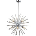 Artcraft Lighting - Sunburst Eight Light Chandelier - AC11443CH - Canada Light Shop