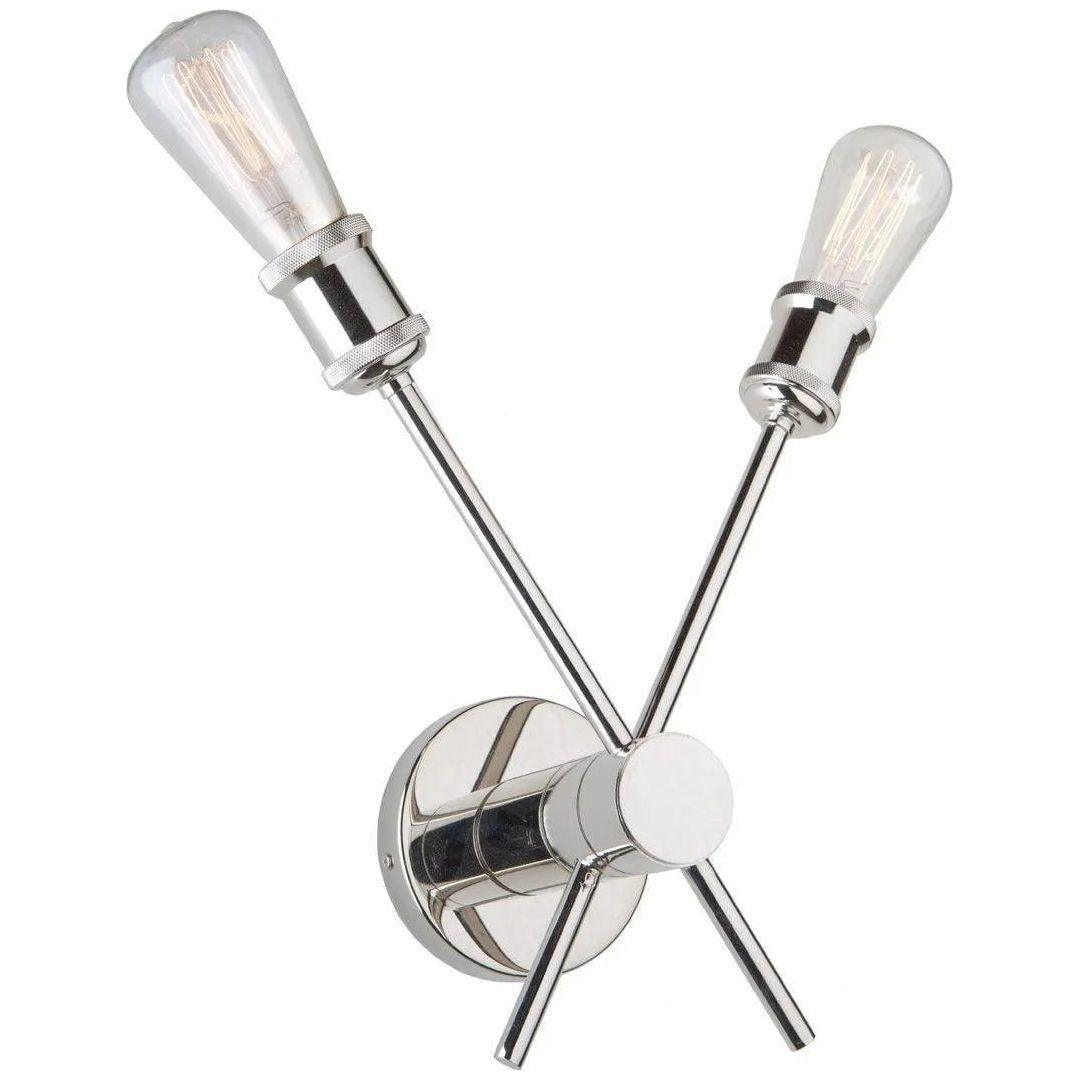 Artcraft Lighting - Tribeca Two Light Wall Mount - AC10781PN - Canada Light Shop