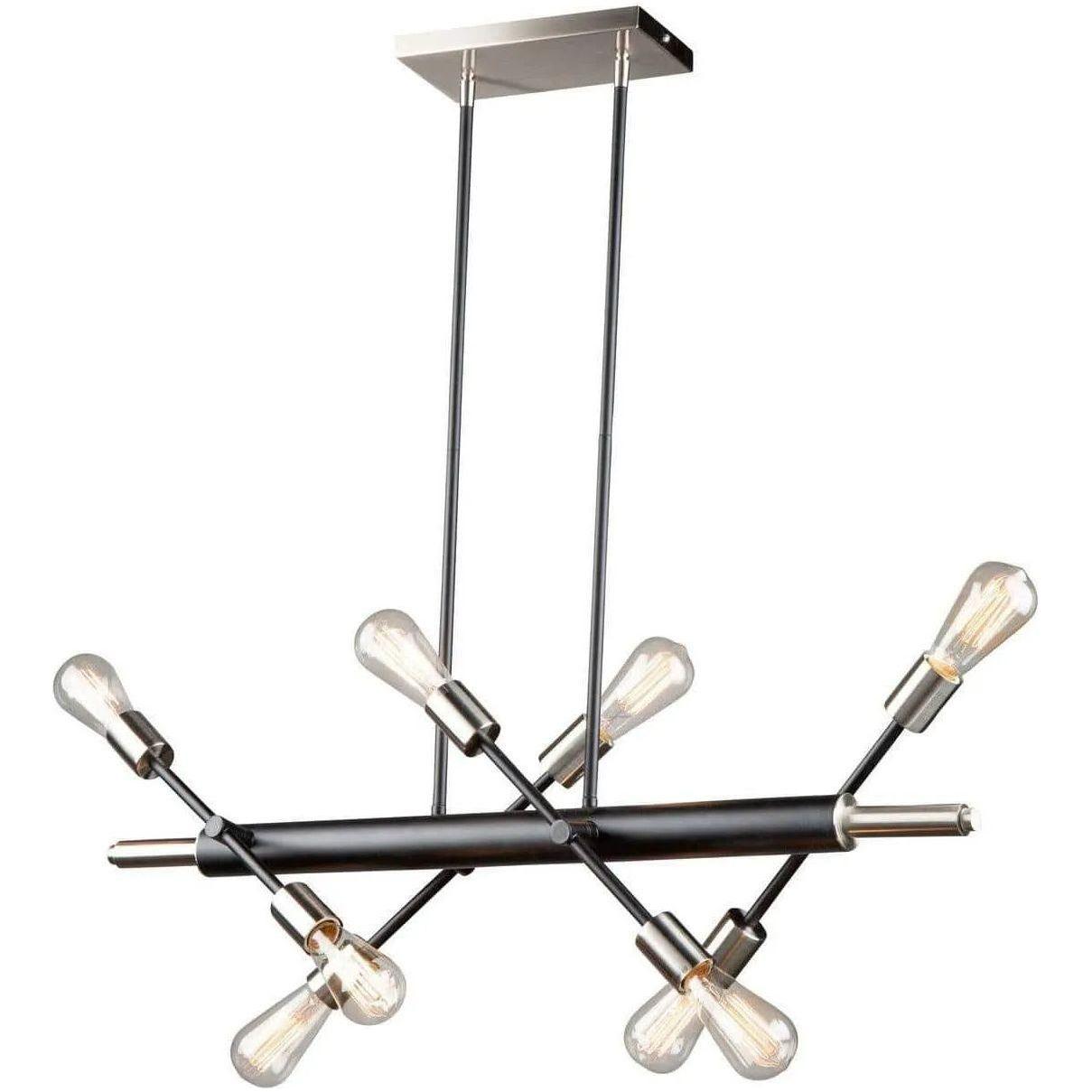 Artcraft Lighting - Truro Eight Light Island Pendant - AC11254NB - Canada Light Shop