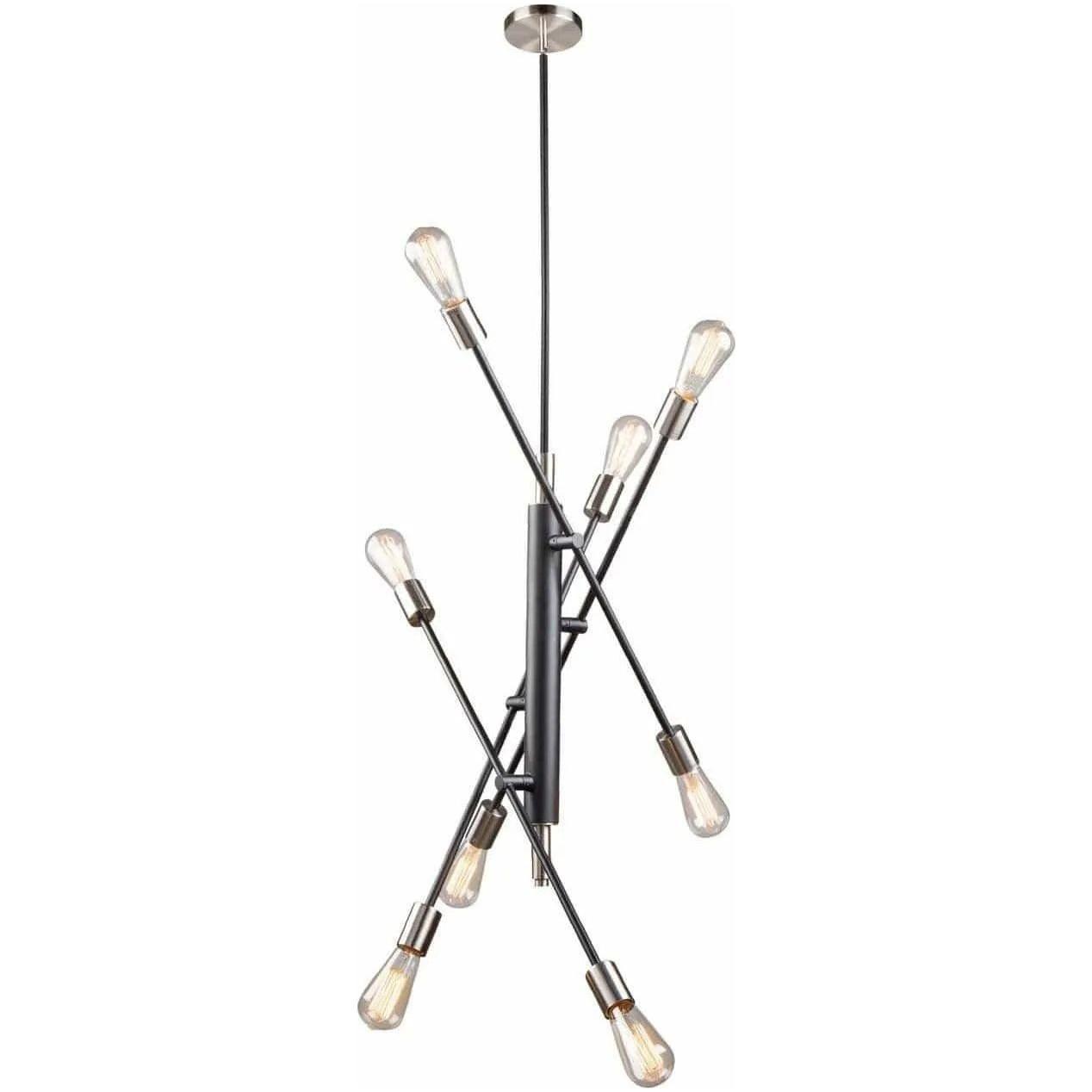 Artcraft Lighting - Truro Eight Light Pendant - AC11253NB - Canada Light Shop