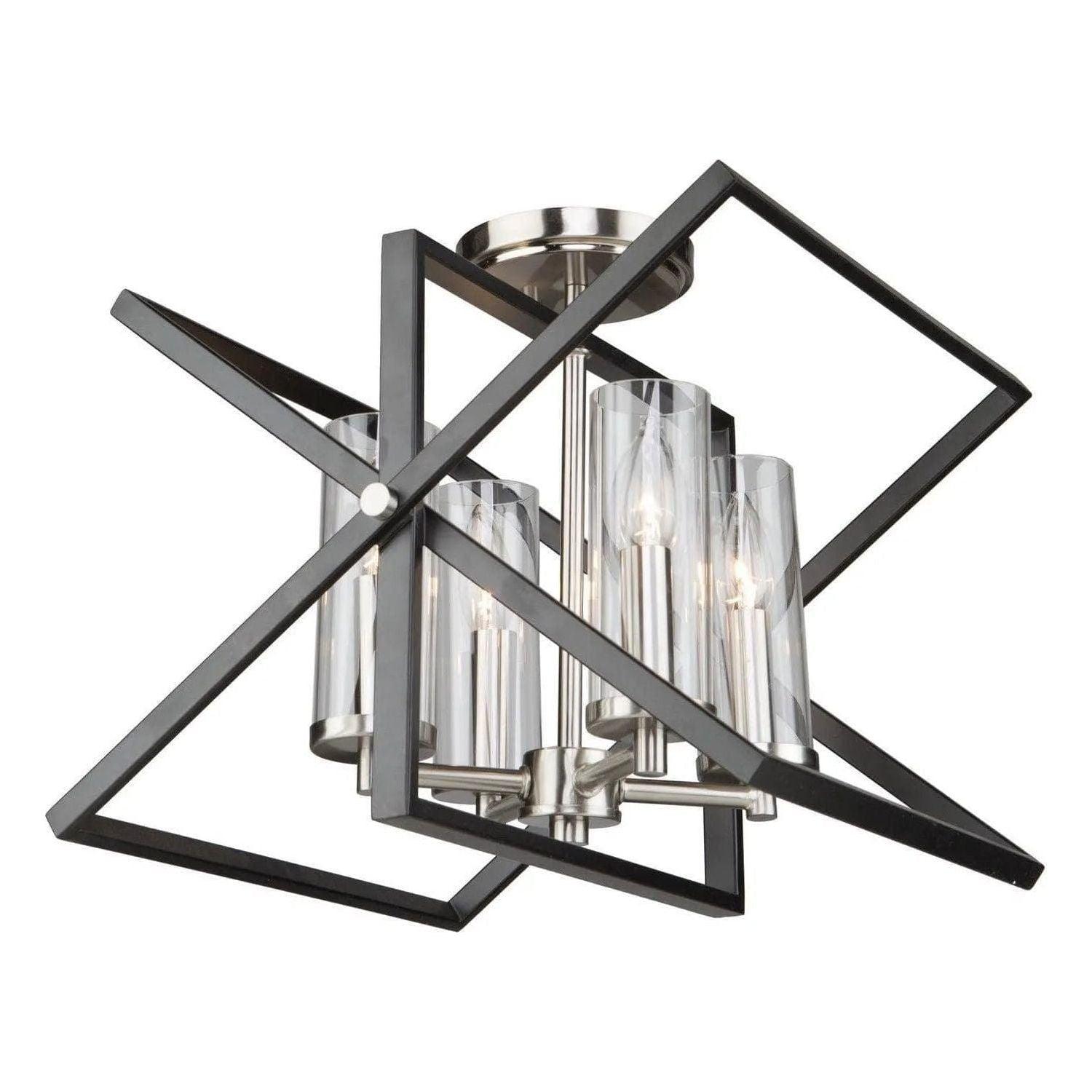 Artcraft Lighting - Vissini Four Light Semi Flush Mount - AC11471 - Canada Light Shop