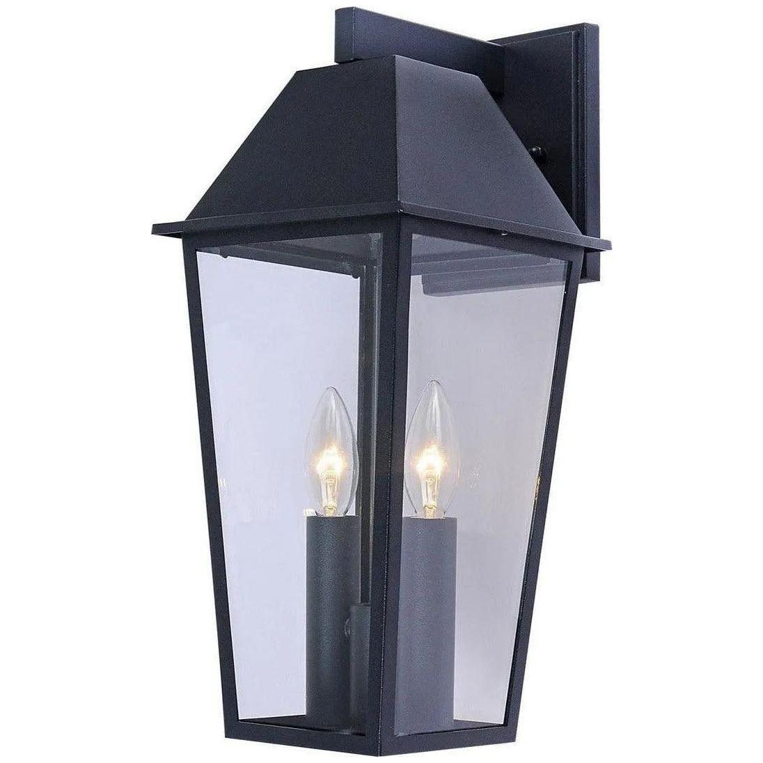 Artcraft Lighting - Winchester Exterior Wall Light - AC8802BK - Canada Light Shop