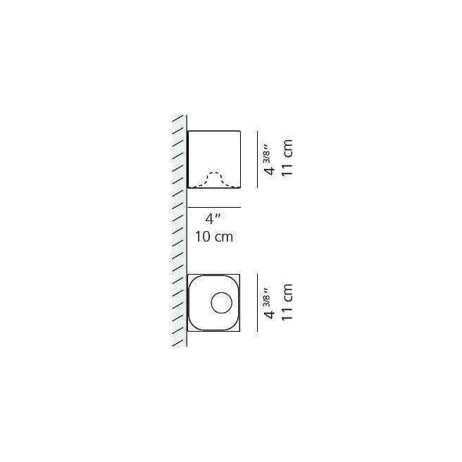 Artemide - Aede Wall Light - 0041028A - Canada Light Shop