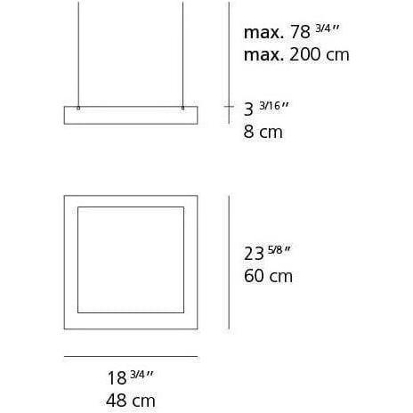 Artemide - Altrove LED Suspension - 1540118A - Canada Light Shop