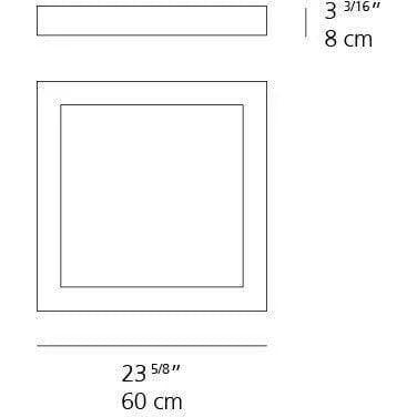 Artemide - Altrove LED Wall / Ceiling Light - 1538118A - Canada Light Shop
