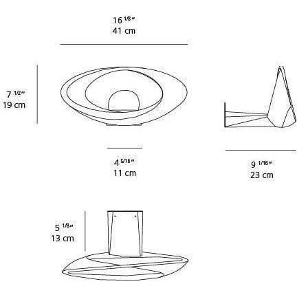 Artemide - Cabildo LED Wall Light - 1181W18A - Canada Light Shop
