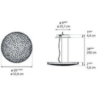 Artemide - Calipso Suspension - 0213W18A - Canada Light Shop