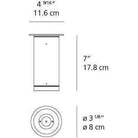 Artemide - Calumet Outdoor Ceiling Light - T41931LW18 - Canada Light Shop