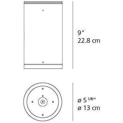 Artemide - Calumet Outdoor Ceiling Light - T41931LW18 - Canada Light Shop