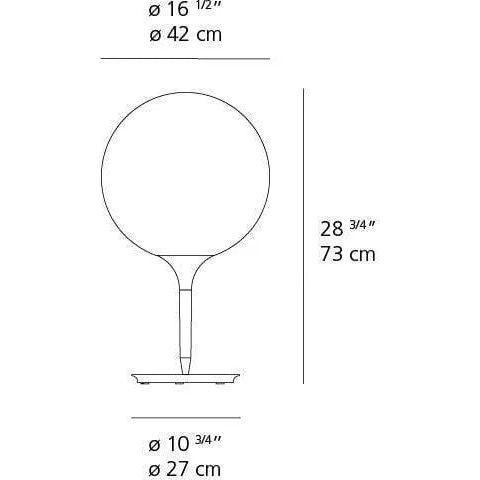 Artemide - Castore Table Lamp - 1050005A - Canada Light Shop