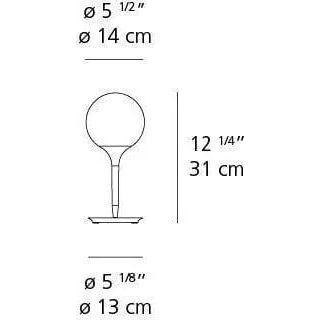 Artemide - Castore Table Lamp - 1050005A - Canada Light Shop