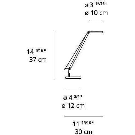 Artemide - Demetra Micro Table Lamp - 1747W18A - Canada Light Shop