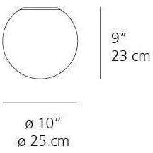 Artemide - Dioscuri Wall / Ceiling Light - 1039118A - Canada Light Shop