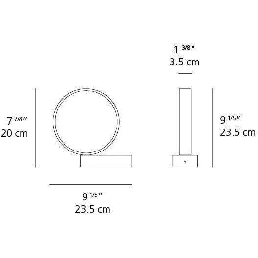 Artemide - Eclittica Table Lamp - DDEC04002038 - Canada Light Shop