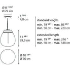 Artemide - Empatia Suspension - 1815118A - Canada Light Shop