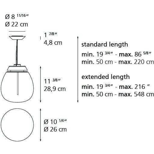 Artemide - Empatia Suspension - 1815118A - Canada Light Shop
