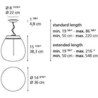 Artemide - Empatia Suspension - 1815118A - Canada Light Shop