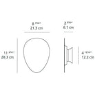 Artemide - Facce Tetro Shallow LED Wall/Ceiling Light - RDFAK03S93001AN - Canada Light Shop