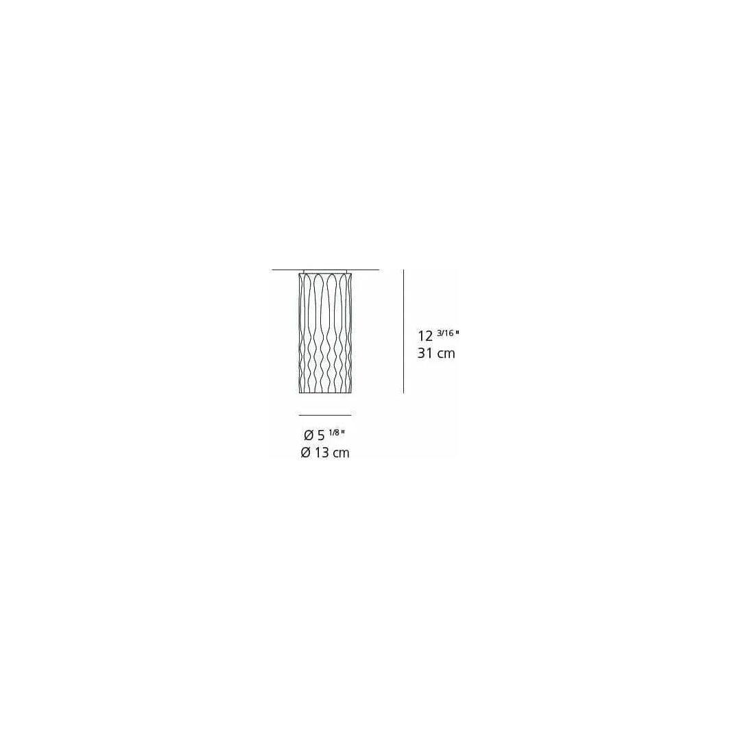 Artemide - Fiamma Ceiling Light - 1988028A - Canada Light Shop