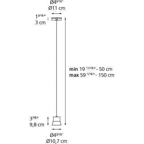 Artemide - Gio Pendant - 0230028A - Canada Light Shop