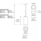Artemide - Gople Mini Suspension - 1406058A - Canada Light Shop