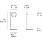 Artemide - Ipparco Table Lamp - 1607018A - Canada Light Shop