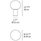 Artemide - Laguna Table Lamp - 1805148A - Canada Light Shop