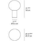 Artemide - Laguna Table Lamp - 1805148A - Canada Light Shop