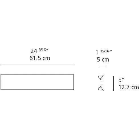 Artemide - Lineaflat Dual Wall Light - RDLF1B93006AN - Canada Light Shop