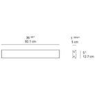 Artemide - Lineaflat Dual Wall Light - RDLF1B93006AN - Canada Light Shop