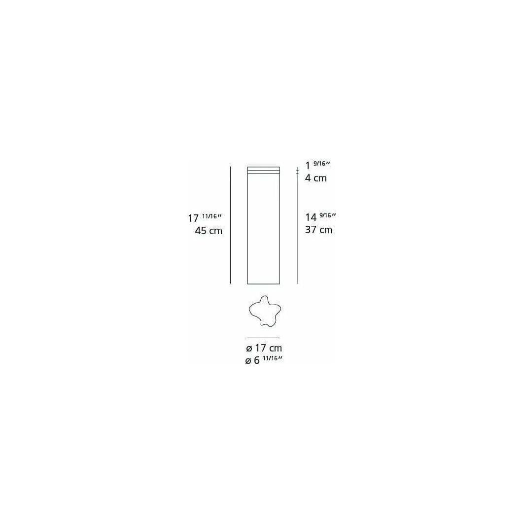 Artemide - Logico Garden Bollard - T416800W08 - Canada Light Shop